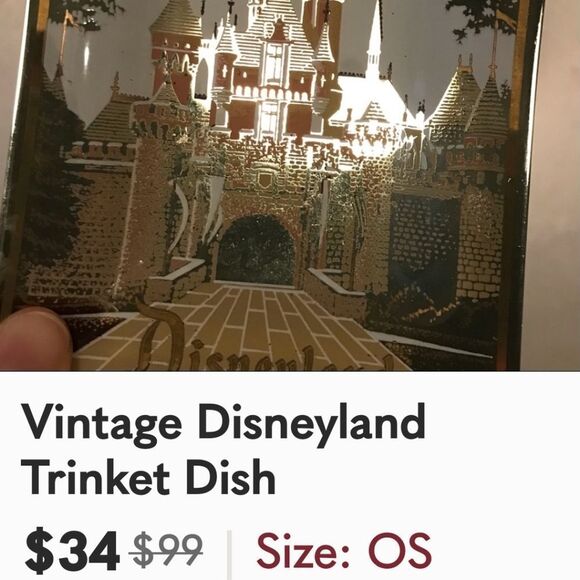  DISNEYLAND‎ Trinket Dish - Picture 5 of 7